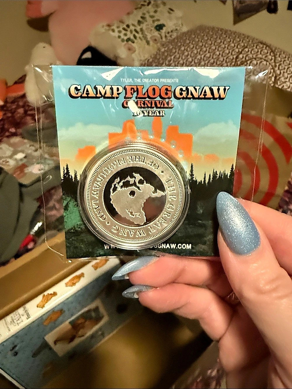 camp flog gnaw carnival 10y coin